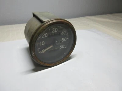 Ford GPW Jeep Willys MB Stewart Warner Speedometer 403261 Short Half Moon Needle - Image 1 of 4
