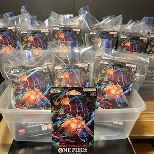 Lot Of 10 One Piece OP-06 Wings Of The Captain Blister Packs - Sleeved Boosters - Picture 1 of 2