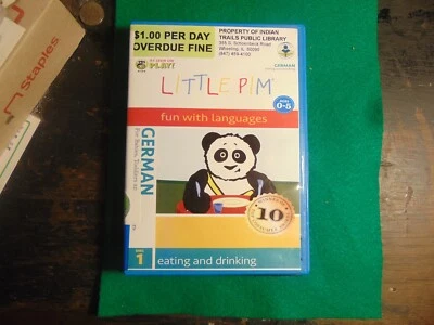 LITTLE PIM - FUN WITH LANGUAGES - GERMAN - 1 & 4 - DVD EX LIBRARY - Image 1 of 2