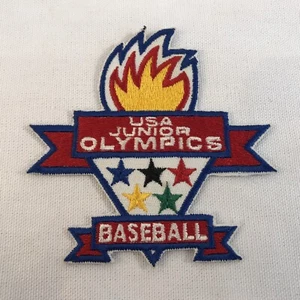 USA Junior Olympics Baseball bestickt Aufnäher Patch  - Bild 1 von 3