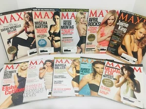 Maxim Magazines 2008 Megan Fox Shannon Elizabeth Avril Lavigne Mischa Barton - Picture 1 of 24