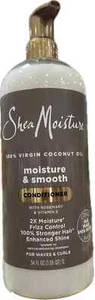 Shea Moisture 100% Virgin Coconut Oil Moisture & Smooth Conditioner 34 Fl Oz - Picture 1 of 2