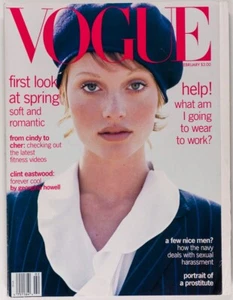 Amber Valletta ANNA NICOLE SMITH Helena Christensen VOGUE June 1993 Turlington - Picture 1 of 23