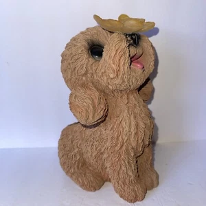 Dog Statue Outdoor Decor Solar Light Outdoor Garden Decoration In Original Box - Picture 1 of 10