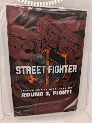 2024 SDCC UDON Street Fighter 6 Limited Edition Metal Card Set Round 2 Fight! - Image 1 of 2