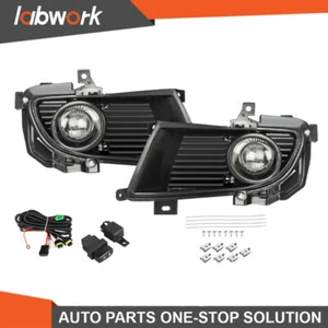 Labwork Bumper Fog Lights Lamps For 2004-2005 Mitsubishi Lancer Clear Left+Right - Picture 1 of 14