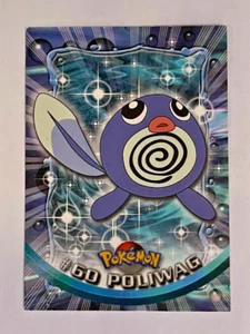 Pokémon Poliwag #60 Topps Serie 1 Logo Blu - Foto 1 di 2
