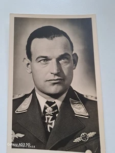 hoffmann  hauptman baer  knightcross  luftwaffe   POSTCARD - Picture 1 of 2