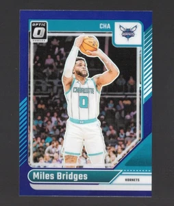 2024-25 Panini Donruss optic Miles Bridges Holo Prizm Purple #208 - Picture 1 of 3