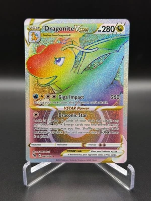 Dragonite VSTAR (Secret) 081/078 Pokémon GO Holo Secret Rare NM - Image 1 of 2
