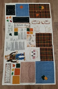 De Colección Primavera Industrie Parches El Espantapájaros Artesanal Tela Impreso Panel Halloween  - Imagen 1 de 13