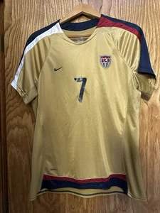 Nike USA US Womens Soccer World Cup Away Jersey Shannon Boxx #7 Size W XL 16-18 - Picture 1 of 4