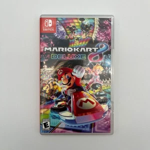 Nintendo Switch Mario Kart 8 Deluxe Hülle und Spiel Original Offiziell - Bild 1 von 5