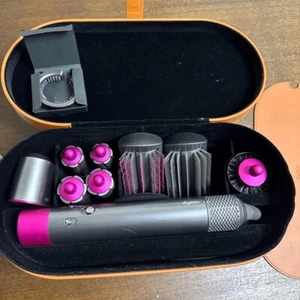 Dyson Hair dryer Multi Styler Airwrap complete HS01VNSFN Pink Silver Color F/JPN - Picture 1 of 10