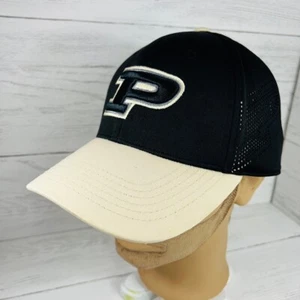 Purdue University Boilermakers Baseball Hat Cap Black Train - Picture 1 of 8