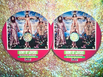 ARMY OF LOVERS ‎Hurrah Apocalypse The Definitive Video Collection 2 DVD Set - Image 1 of 4