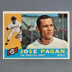 1960 Topps Baseball #67 Jose Pagan RC WB - Nm-Mt High Grade, Vintage Card Giants - Picture 1 of 1