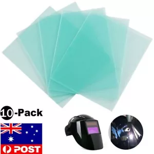 10Pcs Welding Mask PC Clear Replacement Protective Lens Lenses Plate 115mm*89mm - Picture 1 of 4