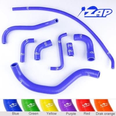 Kit de manguera de radiador de silicona azul ZAP para Yamaha YZF-R1 YFZ R1 1998 1999 2000 2001 Foto 1 de 4