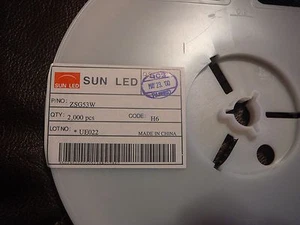 LED SUN ZSG53W LED de un solo color verde transparente al agua 1,2 mm SMD **NUEVO** 10/PAQUETE - Imagen 1 de 1