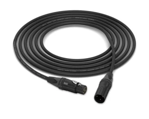 Cable XLR-hembra a XLR-macho | Mogami 2552 y conectores oro neutro | 30 pies - Imagen 1 de 1