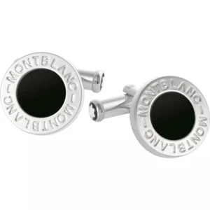 MONTBLANC 107463 Men STAINLESS STEEL Cufflinks US Shipping - Picture 1 of 3