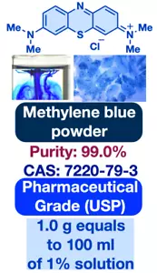 M Blue USP Pharma Grade (powder), +99.0% (Low trace metals) - Picture 1 of 7