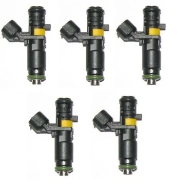 5PCS fuel Injector For 2005-2006 Volkswagen Jetta 2006 Beetle 06-07 BEETLE 2.5L Foto 1 de 4