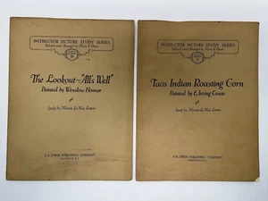 Vintage Lehrer Bild Studienserie Kunstdrucke Motivnummer #9 und #10 - Bild 1 von 14