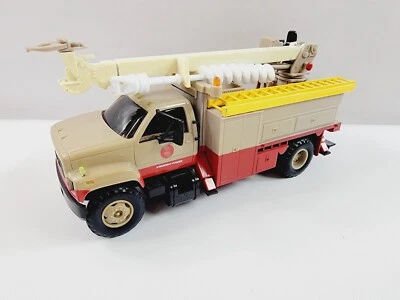 Virginia Power Light-Up Auger Truck Bank 1996-2-1 GMC Topkick Electric Company - Imagem 1 de 4