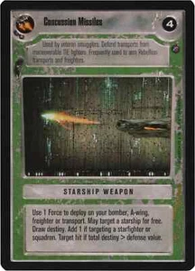 Concussion Missles (LS) (Death Star II) | Decipher Star Wars CCG | NM/LP - Bild 1 von 1