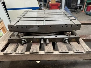 Devlieg 30″ X 30″ Airlift Rotary Index Table /Jig Mill Rotary Table Type AM - Picture 1 of 14