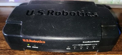 U.S. Robotics Broadband Ethernet RJ45 Router 8003 - USR8003 - Tested/Working - Image 1 of 4