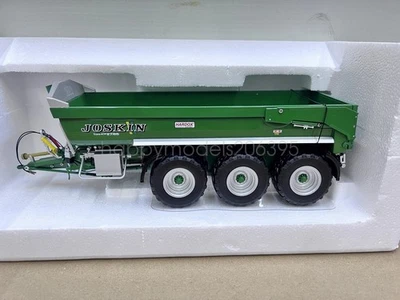 UH 1/32 Scale JOSKIN Trans-KTP 27/65 Trailer Green Diecast Model UH6815 NIB - Image 1 of 4