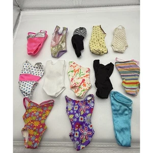Mattel Barbie Doll CLOTHING Lot Vintage SWIMWEAR BIKINI LOT 80s 90s - Picture 1 of 2
