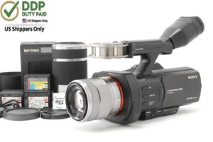 Read[ Near MINT/2Lens ]Sony NEX-VG900 Handycam Camcorder 18-55mm 55-210mm JAPAN - Picture 1 of 19