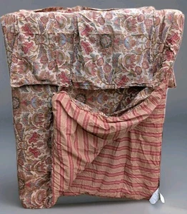 VTG 3 Pc Lauren Ralph Lauren Chapman Jacobean Reverse Queen Comforter & 2 Shams - Picture 1 of 13