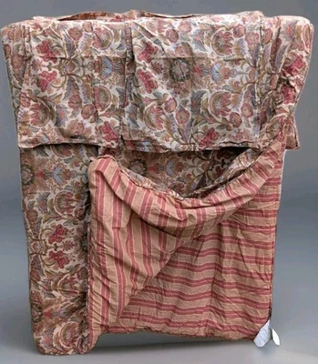 VTG 3 Pc Lauren Ralph Lauren Chapman Jacobean Reverse Queen Comforter & 2 Shams - Image 1 of 4