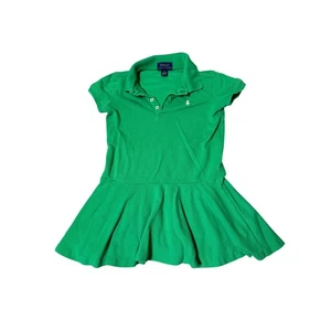 Polo Ralph Lauren Girls Dress, size 4; Green, Preppy dress - Picture 1 of 10
