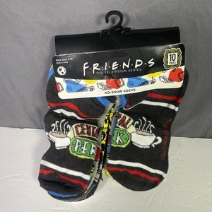 Calze Friends No Show 10 paia taglia 4-10 RARE nuove con etichetta - Foto 1 di 4