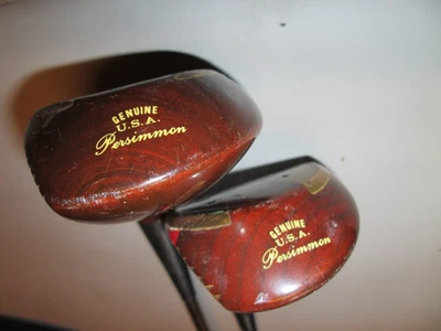 Palos de golf de colección hechos a medida de caqui 3 y 5 maderas Foto 1 de 4