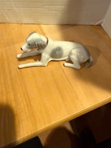 Vintage Porzellan Zeiger Jagdhund 6" L x 2,5" H Japan - Bild 1 von 5
