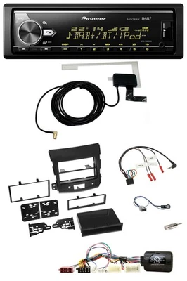 Pioneer Bluetooth DAB USB Lenkrad Autoradio für Mitsubishi Outlander aktiv 2007- - Bild 1 von 4