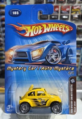 Hot Wheels - 2005 Mystery Car Baja Bug amarillo 2/4 sellado nuevo con cupón caducado Foto 1 de 4