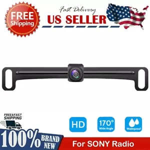 Backup Camera Rearview License Plate for SONY XAV-AX6000 XAVAX6000 - Picture 1 of 12