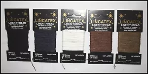 LINCATEX STRONG LINEN SEWING REPAIR MENDING THREAD LEATHER UPHOLSTERY – 10 METRE - Picture 1 of 6