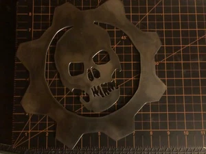 9”crimson omen plasma cut sign 16g Steel - Picture 1 of 1