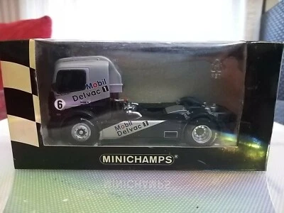Modellino Minichamps Mercedes Benz Race Truck 1999 Team Mobil Atkins,camion 1/43 - Immagine 1 di 4