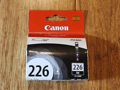 NEW IN BOX Canon CLI-226 Black Ink Cartridge, Standard (4546B001) Genuine - Image 1 of 4