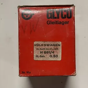 NOS Glyco Haupt Lager Set VW 111 198 455 111198455 Volkswagen .50mm - Picture 1 of 3